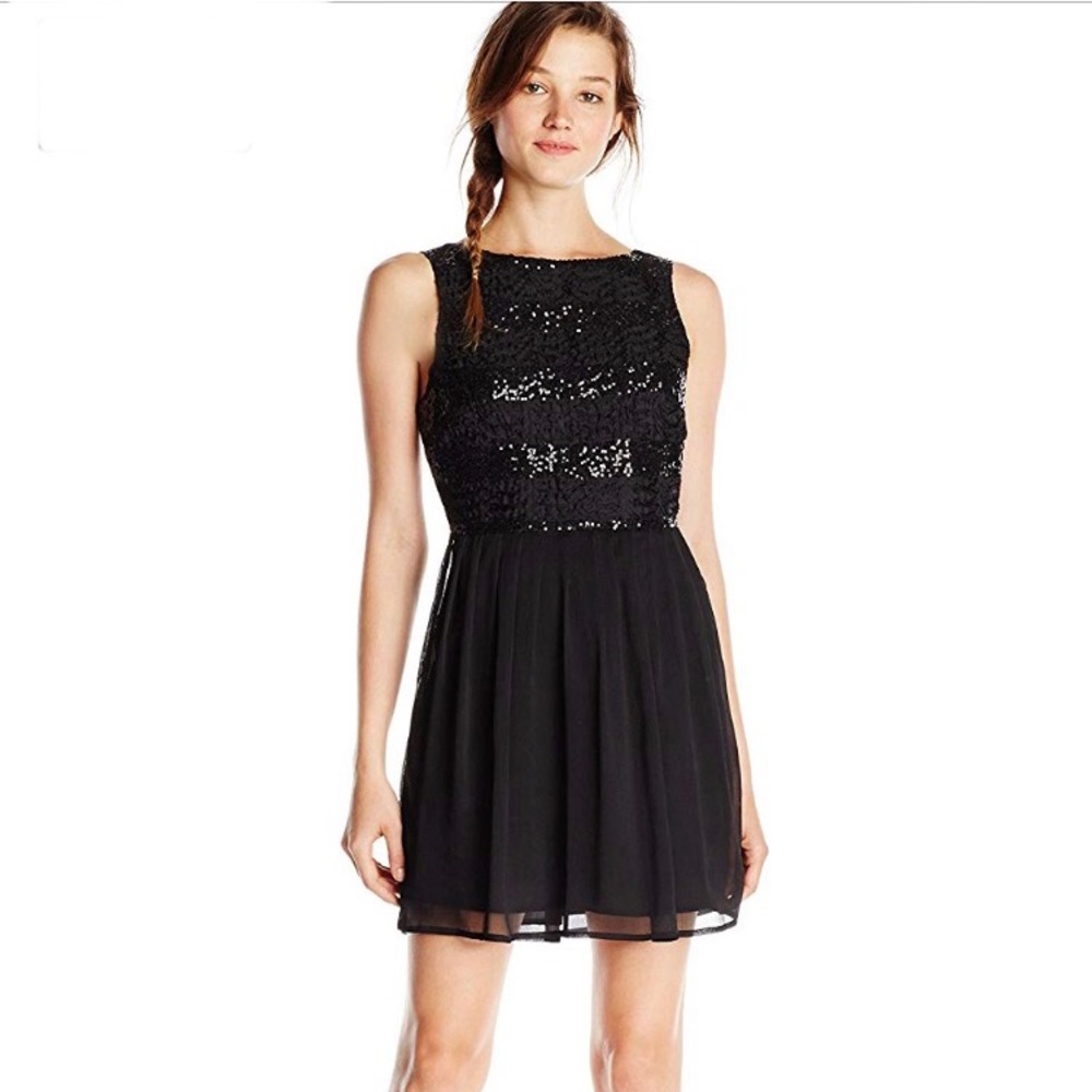 Black sequin Dress